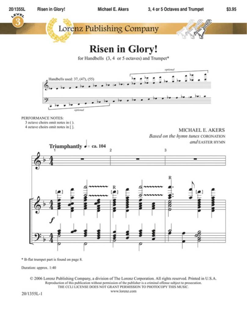 Risen In Glory!